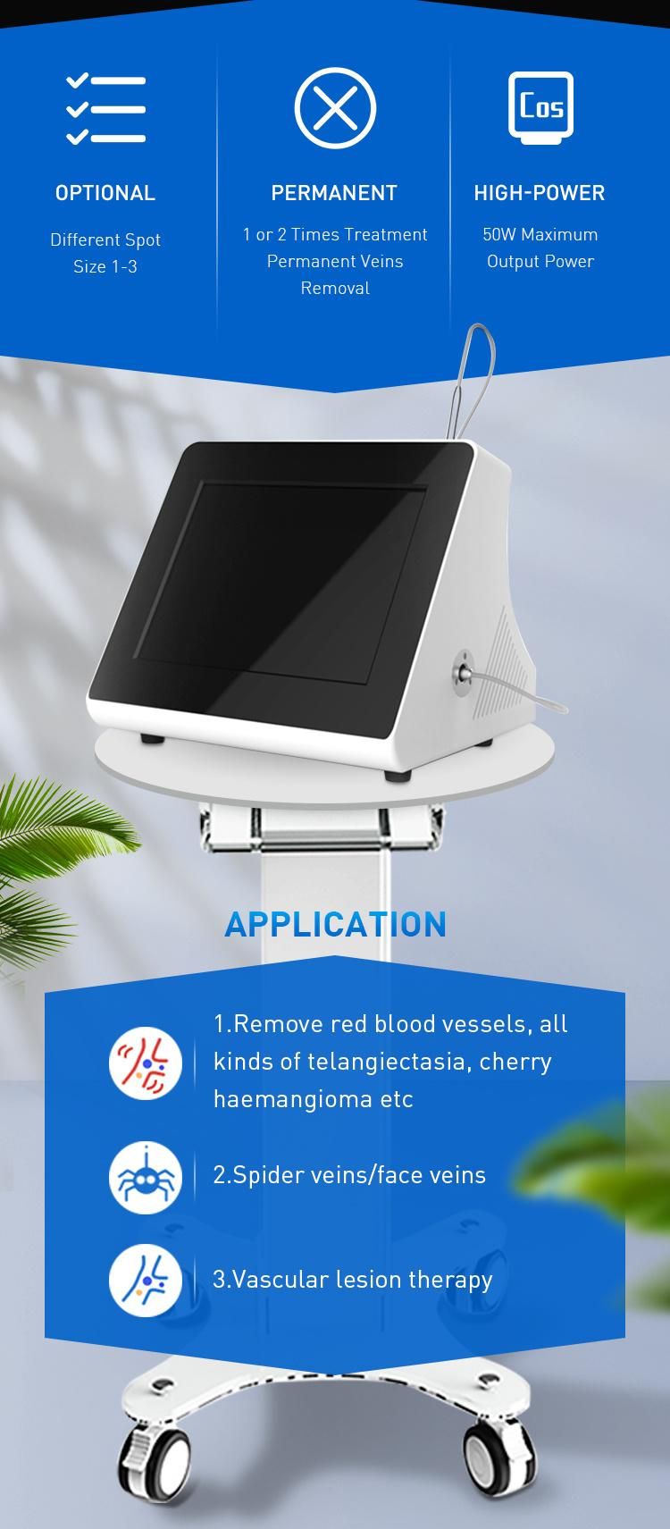 980nm Diode Laser Vascular Vein Removal Machine