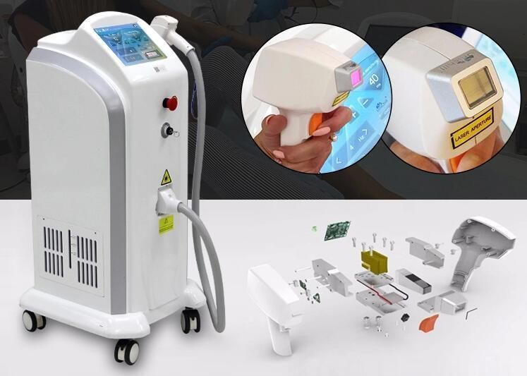 All Skin Types Diode Laser 808nm Salon Hair Removal Machine with Medical CE Approved