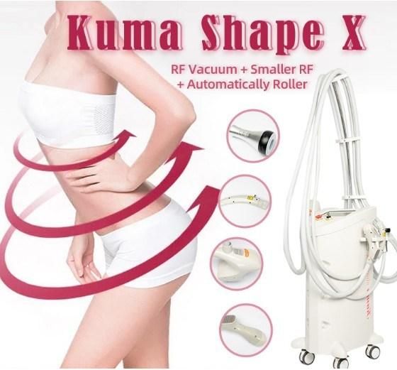 Kuma Original Factory Five Handles Technologies Machine Vacuum Roller Cavitation RF Cellulite Fat Removal