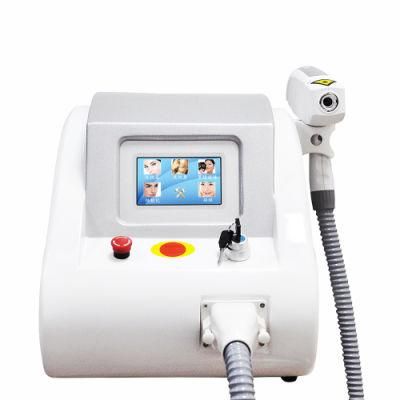 Painless Treatment Q Switched ND YAG Mini Laser Tattoo Removal Skin Whitening Machine