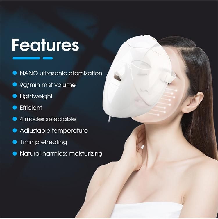 Intelligent Nano Ultrasonic Atomization Steam Hydrating Facial Mask