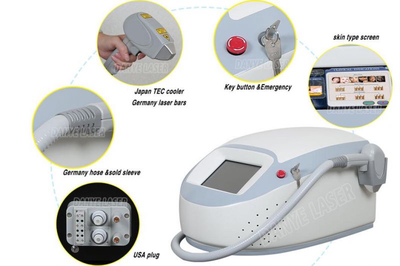 Laser Diodo 810 Power Light Hair Removal Beauty Machine