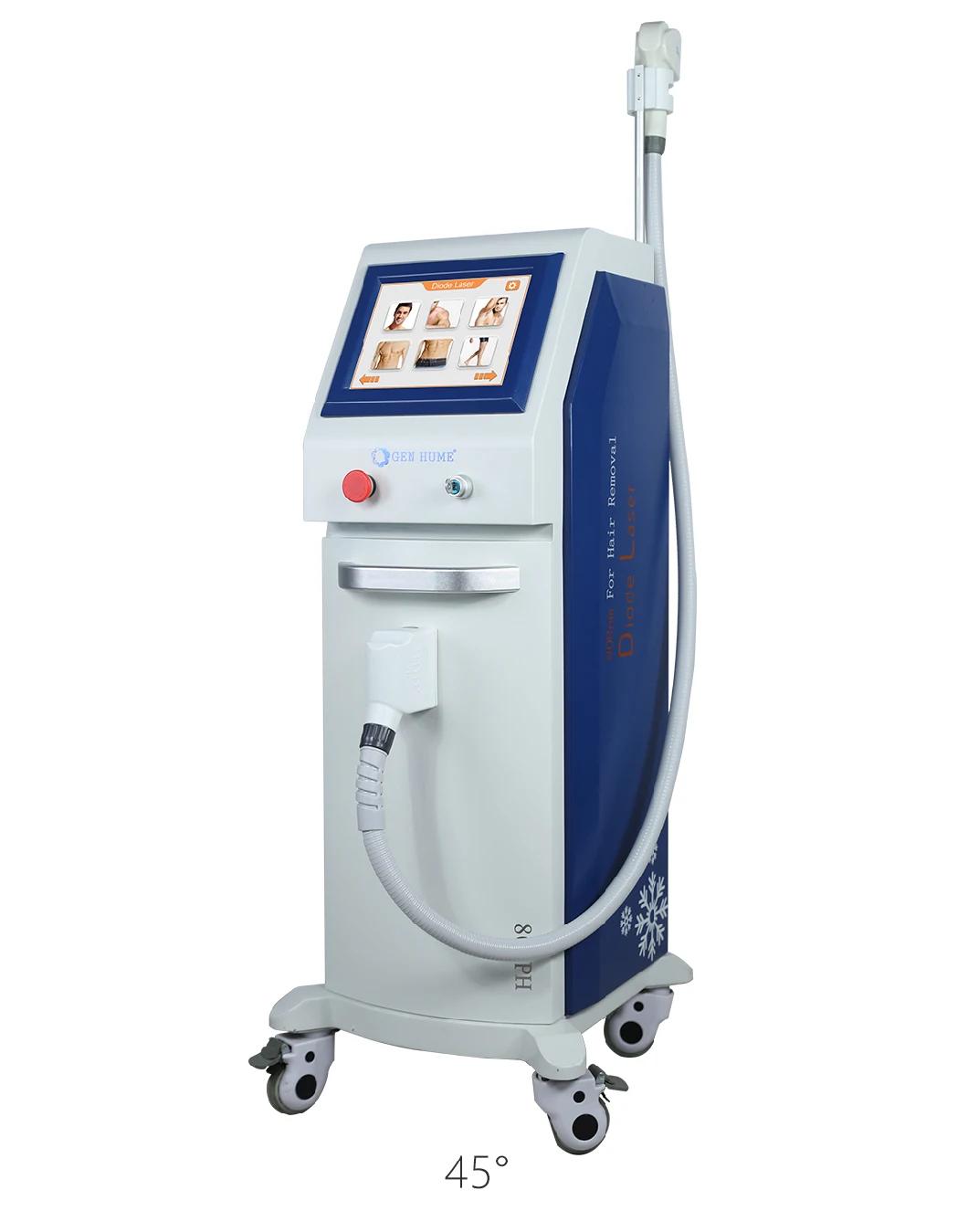 Permanent Diode Laser Hair Removal Machine 808nm Laser Hair Removal Machine 808nm Diode Laser Hair Removal