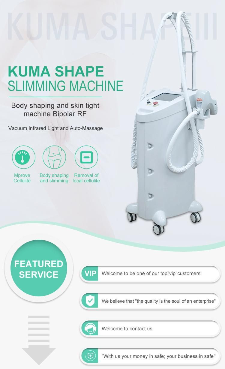 IR+RF+Vacuum+ Massage Roller 4 in 1 Cellulite Reduction Body Shaping Machine