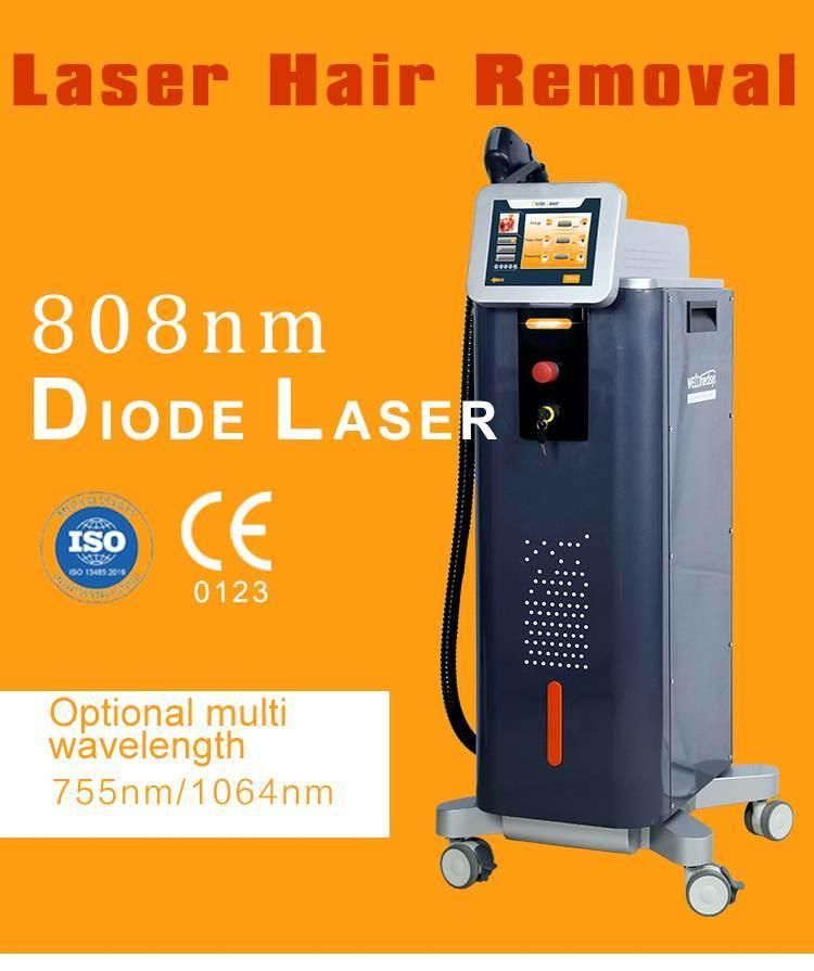 Latest Technology Beauty Machine Big Spot Size Diode Laser Hair Removal Machine with 100% Good-Quality Beauty Equipment Product Protection