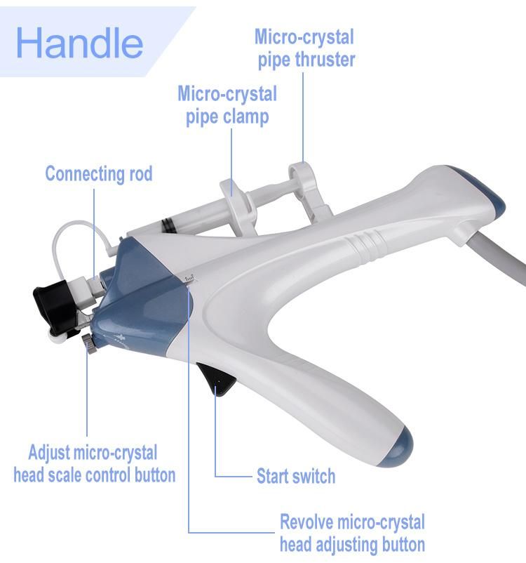 Portable 2 in 1 Hydro Dermabrasion Mesogun Facial Machine