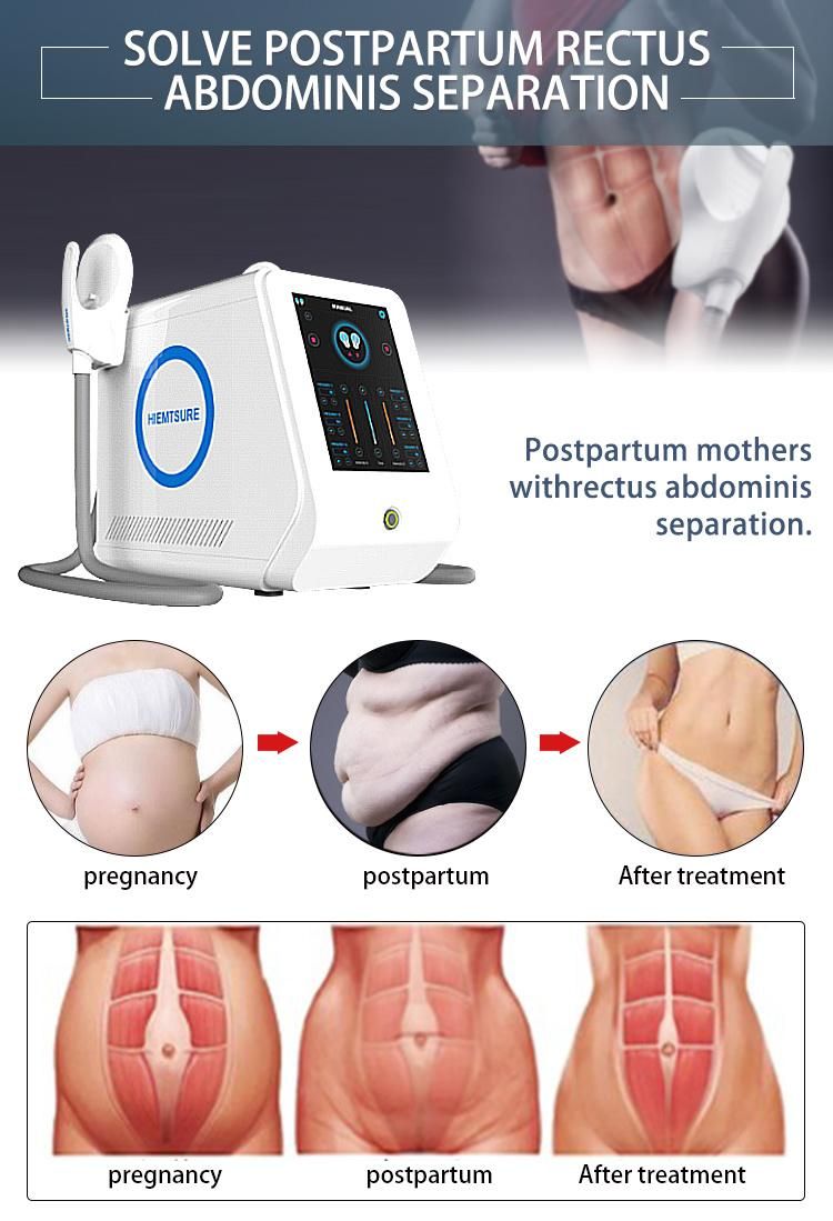 2021 Newest Portable Build Muscle Hiemtsure Culpting Equipment Electromagnetic Sculpt Body Slimming Machine