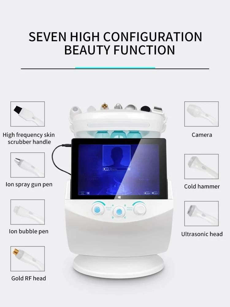 Skin Analysis Device Ultrasound RF Facial Deep Cleansing Microdermabrasion Hydrodermabrasion Facial Machine