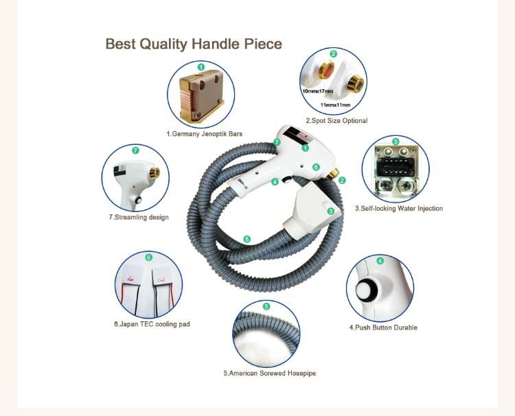 Factory Price 3 Wavelength 755 808 1064nm Alma Soprano Ice Platinum/ Soprano XL Ice Laser Hair Removal Beauty Salon Equipment