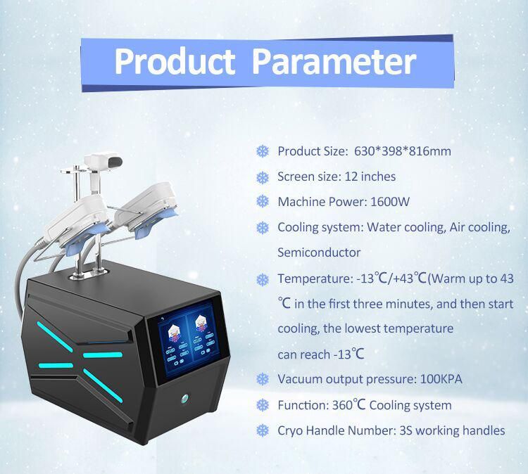 360 Degrees Cryo Fat Freezing Machines, OEM 360 Croy Lipolysis Slimming Machine Mslcy168