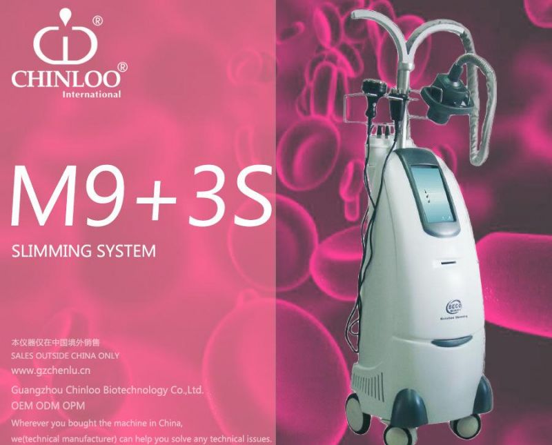 Multipolar RF Cavitation Slimming Machine for All Aged (M9+3S)