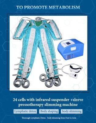 Portable Pressure Far Infrared Therapy with Pressotherapy Slimming Suit