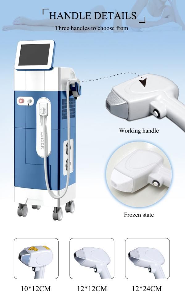 Diode Laser Machine with 808nm Wavelength for Permanent Hair Loss Machine