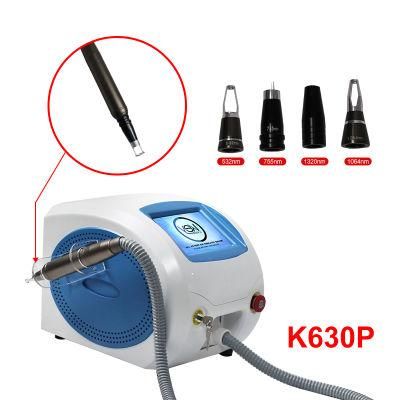 1064nm+755nm+1320nm+532nm to Tattoo Removal and Spot Removal