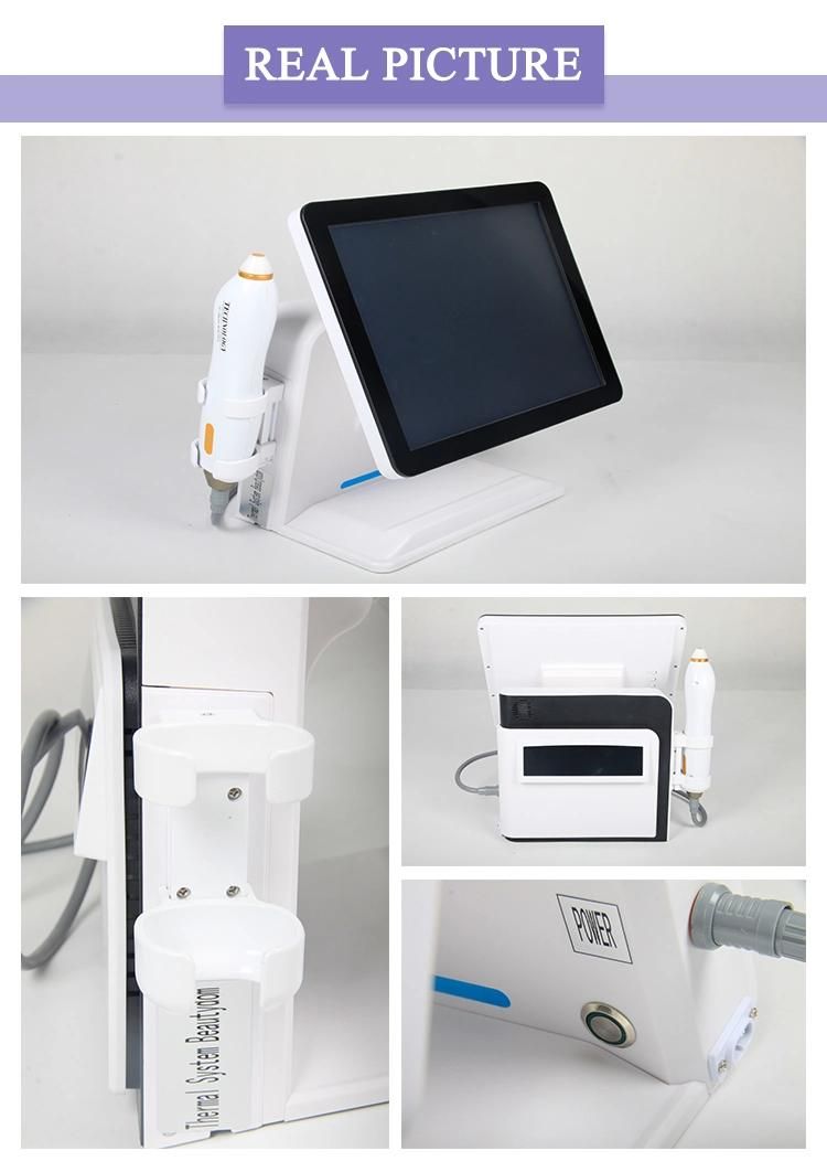 Professional RF Fractional Microneedle Machine for Wrinkle Removal Skin Tightening