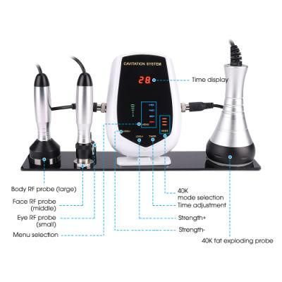 Best Selling RF 40K Cavitation Ultrasound Body Slimming Anti-Wrinkle Machine