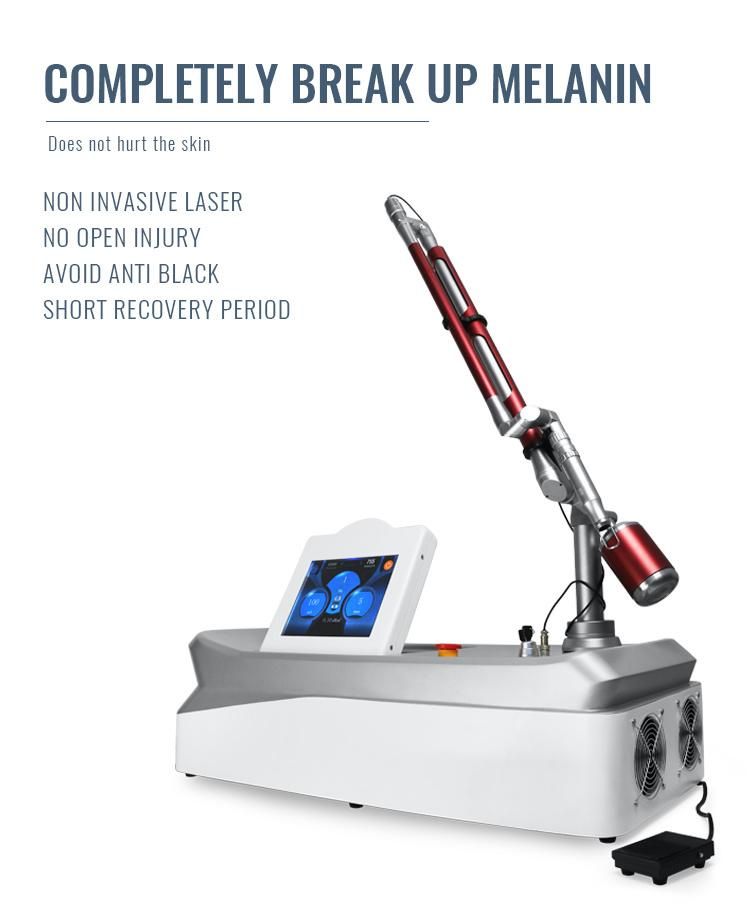 Renlang Latest Design Horizontal Picosecond Laser Tattoo Removal Machine