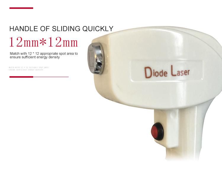 Diode Laser 808nm Diode Laser Hair Removal Machine More Precisely on The Skin Hair Removal Beauty Machine