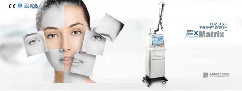 Multifunction Medical RF Tube Surgical Fractional CO2 Laser 10600nm 60W Beauty Machine for Salon Clinic Hospital CE