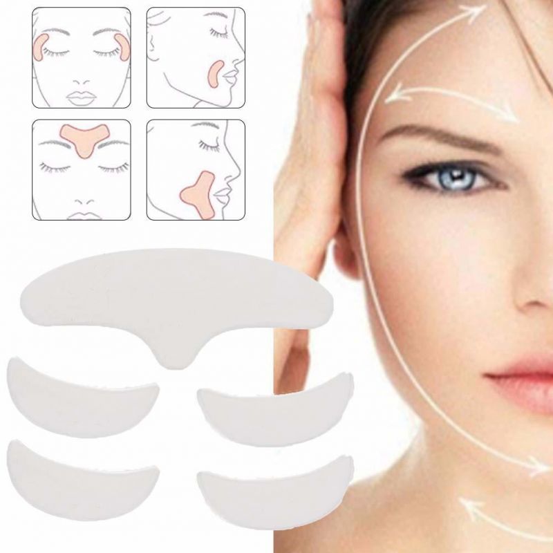 Facial Wrinkle Patches Anti-Wrinkle Pads Face Forehead Wrinkle Patches