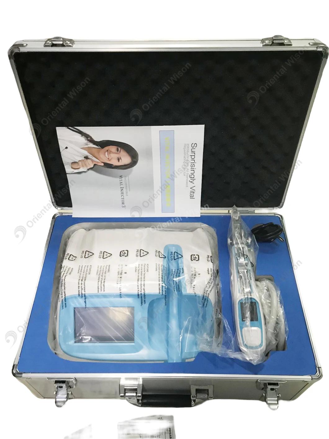 Vital Injector Water Mesotherapy Gun Injection Mesogun 5 /9 Pins Micro Needles