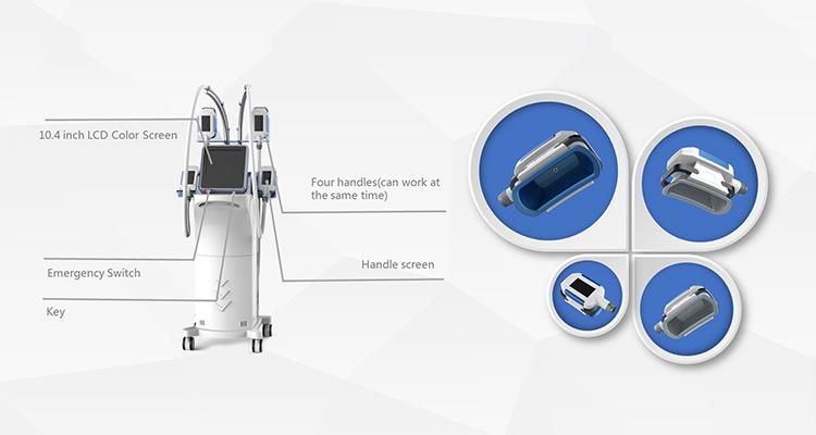 Cryolipolysis Fat Freezing Weight Loss Handle Display Cryotherapy Machine Price