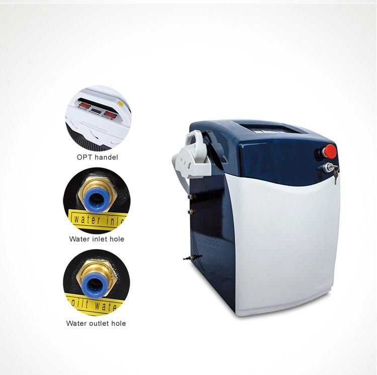 ND YAG Laser Tattoo Removal + IPL Hair Removal Portable Machine