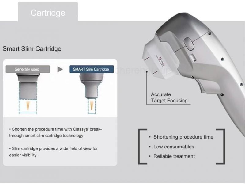 7D Hifu Body Slimming Cellulite Removal Ultrasound Cartridges 30000 Shots / Face Lifting Cartrtidge 20000 Shots Device