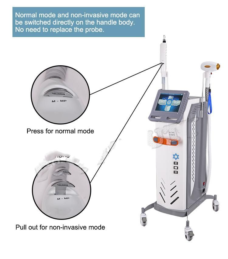 New Model G5000 808/Nm Diode Laser+ Non-Invasive Tattoo Removal Diode Laser Machine