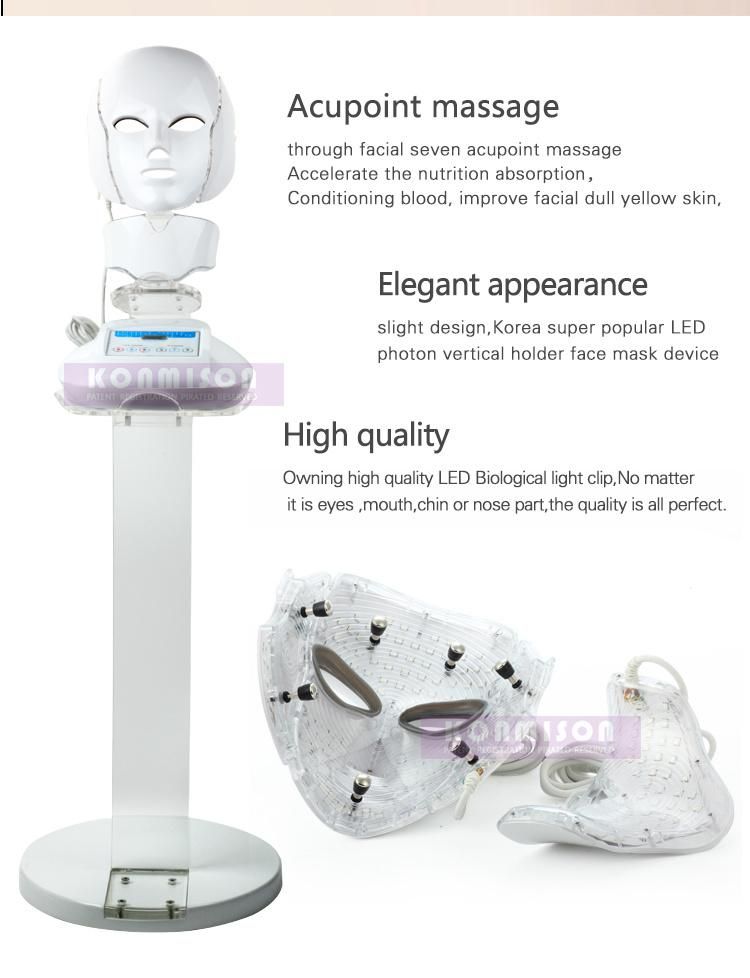 Vertical Type LED Light Therapy LED Face Mask