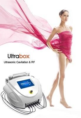 Factory Price! High Quality RF Ultrasonic Cavitation Slimming Machine PRO with 6 Handle Beauty Salon Equipment 60W Ultrabox Portable Home/Salon/SPA Used