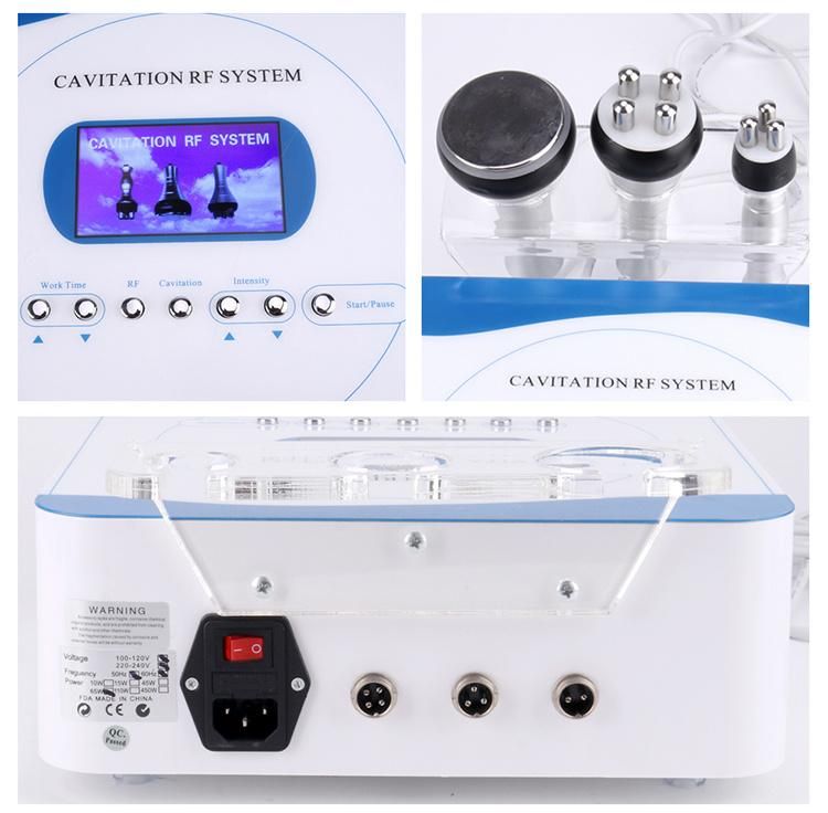 Facotry Price 3 in 1 Ultrasonic Cavitation RF Slimming Massage Machine