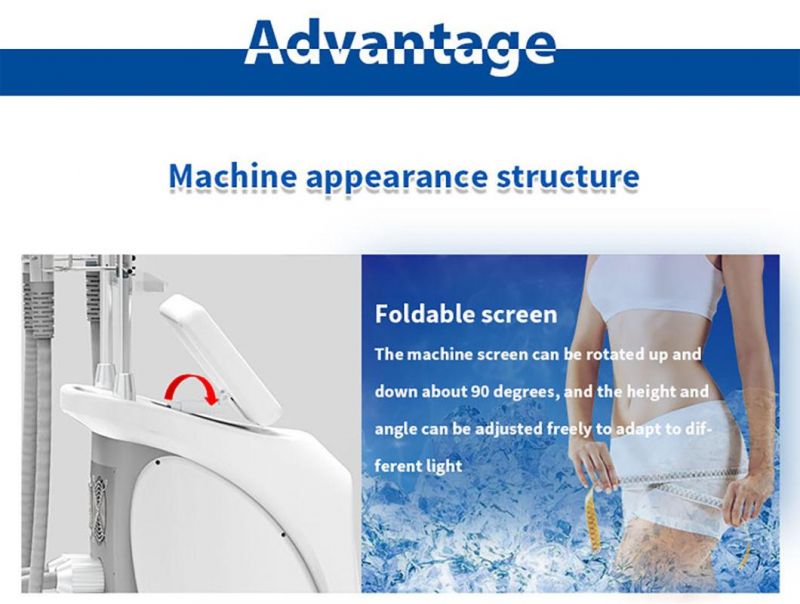 Clinic Equipment 4 Treatment Handles Fat Freezing Criolipolisis Slimming Cold Body Contouring Machine Fat Removal Fat Reduce Machine Butt Lift