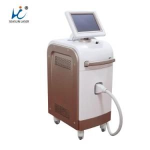 Super Power 600W 808nm Diode Laser Hair Removal Machine 6 Bars Micro Channel Diode Laser