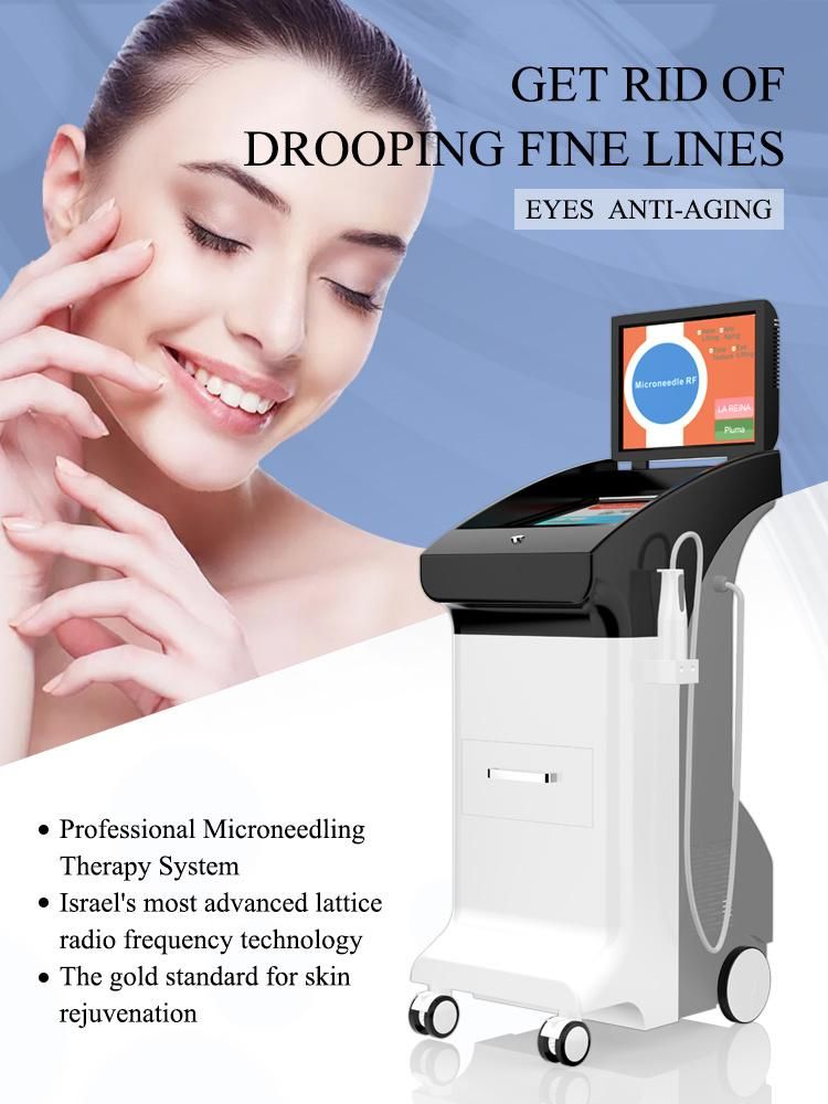 RF Fractional Gold RF Microneedle/Needless Face and Body Beauty Machine