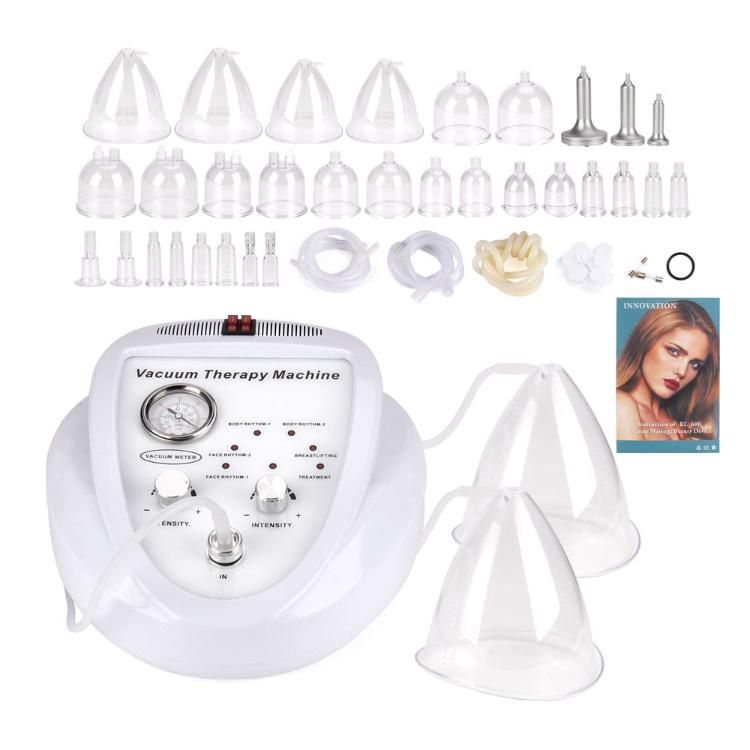 33 Cups Butt Lift Vacuum Therapy Machine Breast Enlargement Machine Body Shaping Massager