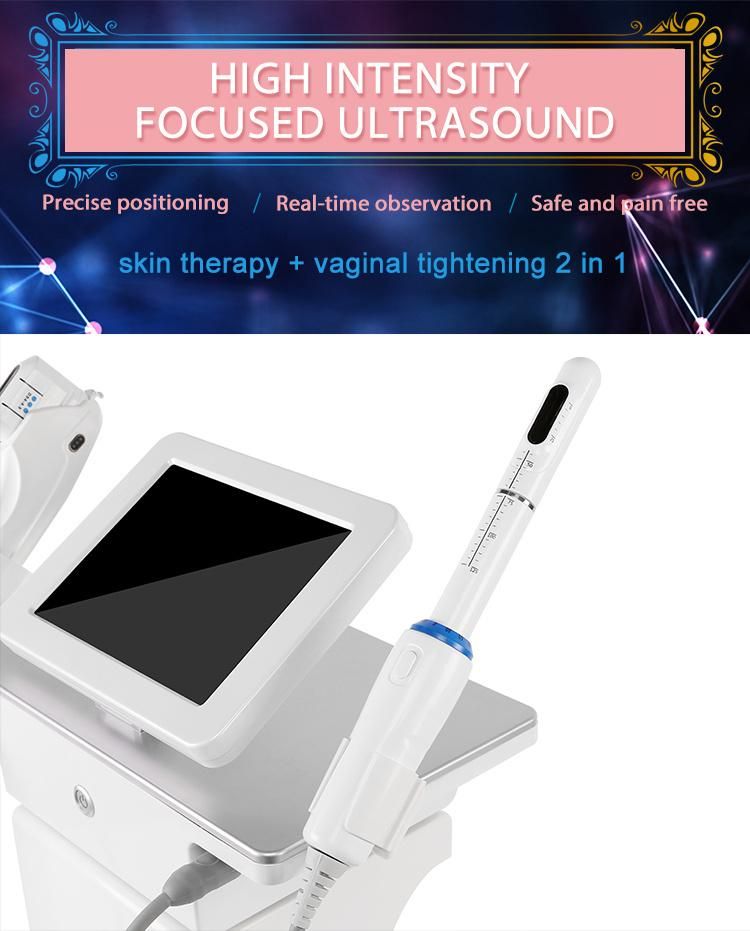 Hifu Technology 2 in 1 Vaginal Tightening / Wrinkle Removal portable Deivce