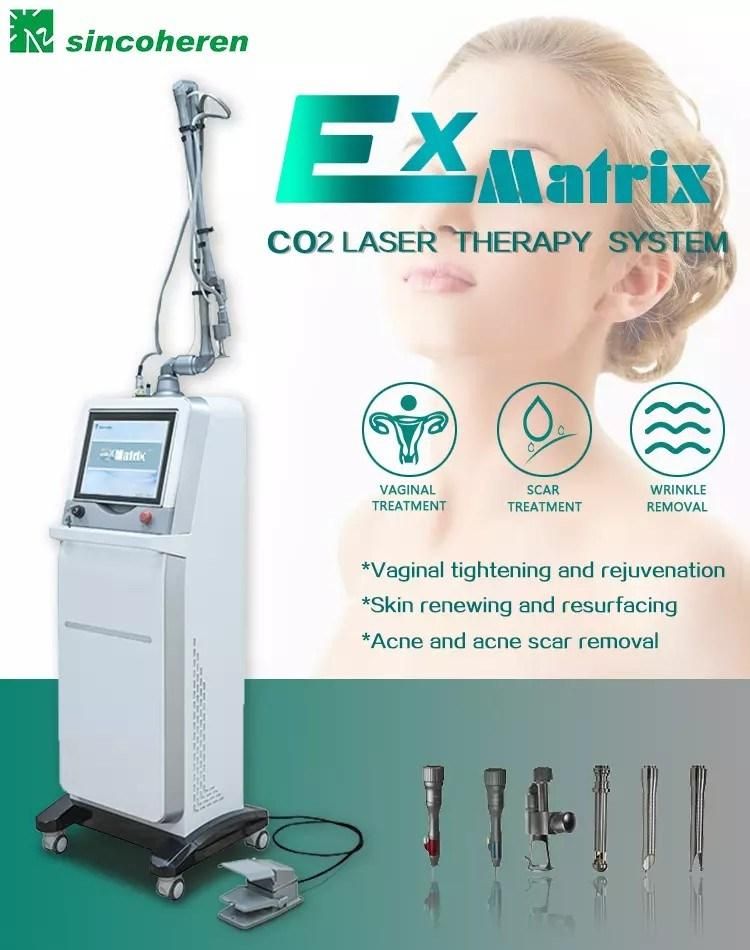 Medical TUV CE Cleared Fraccional CO2 Laser for Eliminar Arruga