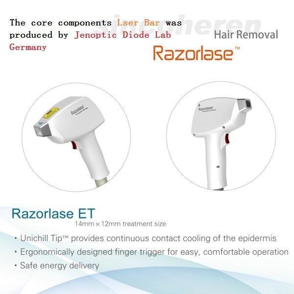 2019 New Style 3 Wavelength Diode Laser 755/808/1064nm Diode Laser Painless Hair Removal Machine