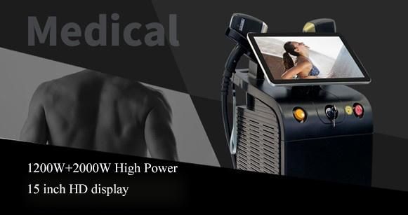 4 Wavelengths 808 Diode Laser Hair Removal Beauty Salon Equipment