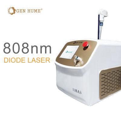 Portable Laser Hair Removal Machine Diode Laser 808nm Remove Hair in Beauty Salon 808nm Diode Laser