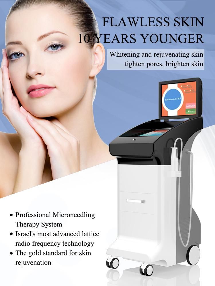 RF Fractional Gold RF Microneedle/Needless Face and Body Beauty Machine