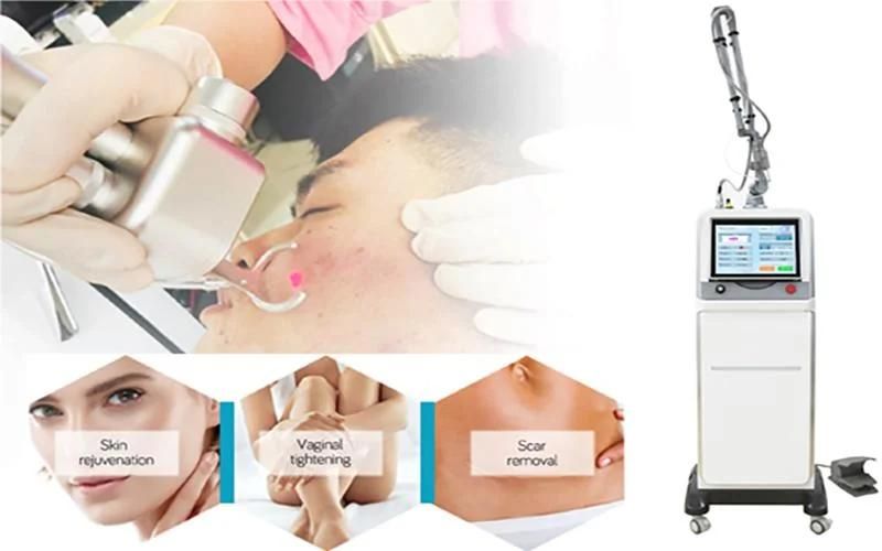 Sincoheren Medical CE Approved CO2 Fractional Laser 30W RF Tube Laser Generator Skin Resurfacing Equipment