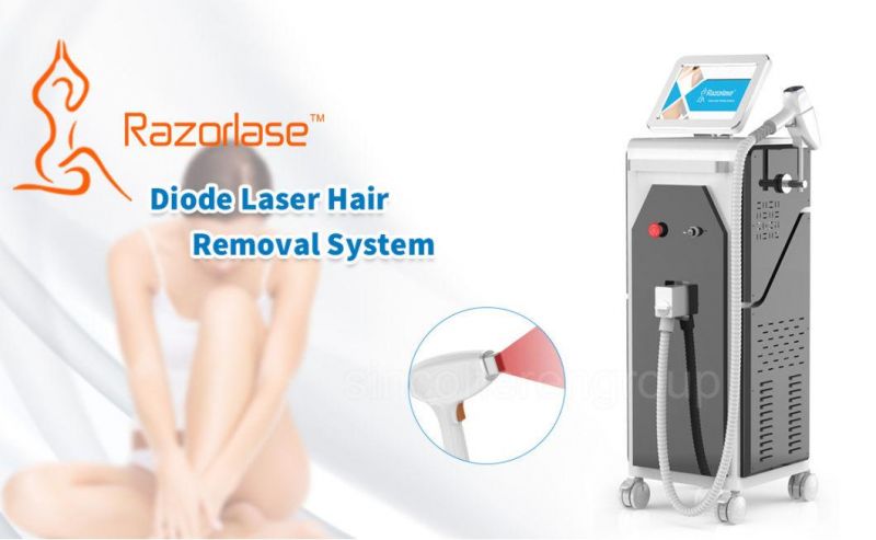 Jo. Tga Approved Triple Wavelength 755 808 1064 Diode Laser Hair Removal Machine for Best Effect Hair Removal Painless and Permanently