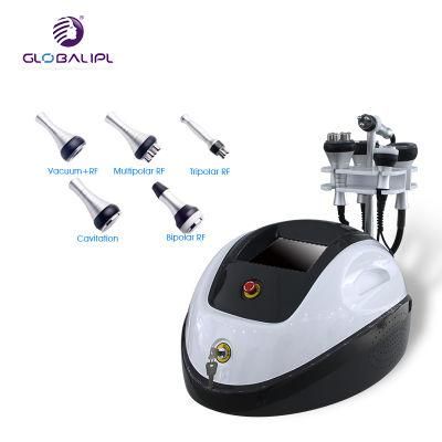 Bipolar RF Weight Reduction Ultrasonic Slimming Machine Vacuum Cavitation Fat Losing Machine