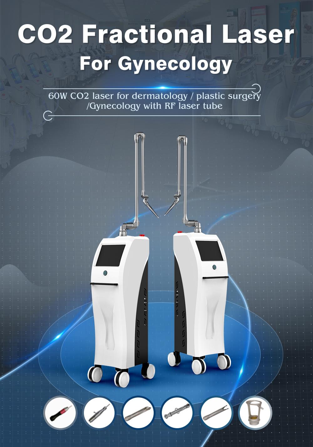 Vertical Fractional Mode Vaginal Tightening Mode Pulse Mode CO2 Laser Beauty Salon Equipment