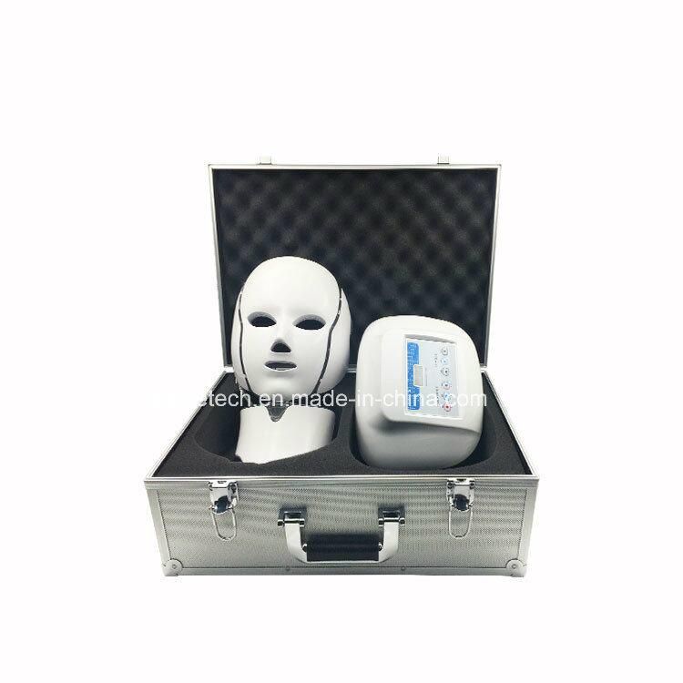 Photodynamic Therapy for Acne Skin Treatment Skin Rejuvenation LED U Shape Face Mask