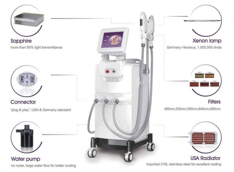 Perfect Pluse Opt Technology Shr Fhr SSR Hair Removal Machine