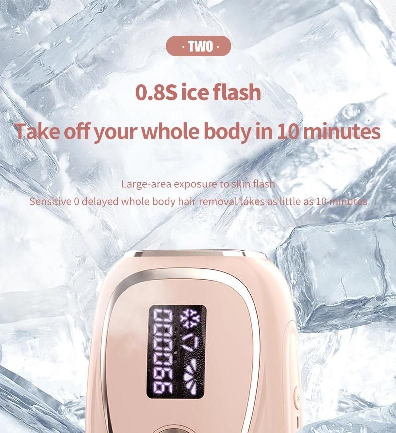 Cost Effective Ice Feels Intelligent Identification IPL Laser Hair Removal