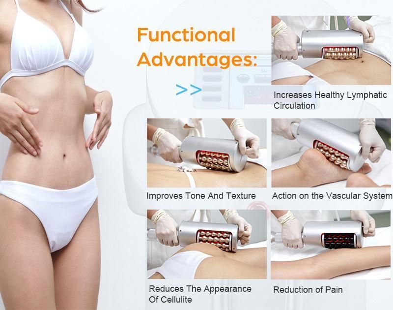 Face Lift Anti Aging and Body Weight Loss Reduce Inner Ball Roller Body Contouring Machine